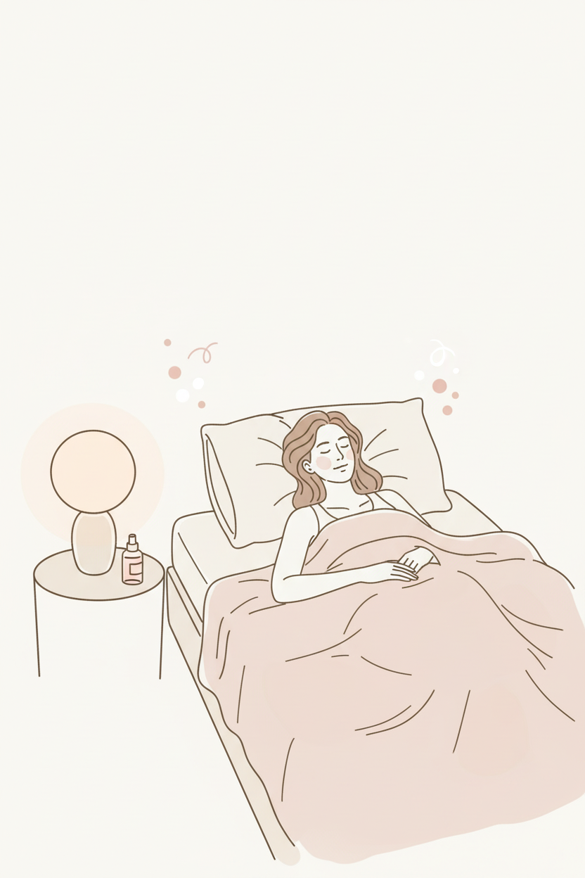 Illustration oreiller confort quotidien